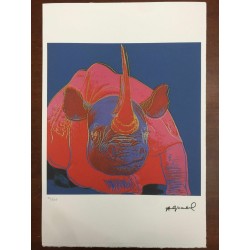 Andy Warhol Litografia cm 57x38 Leo Castelli  - GEORGES ISTRAEL EDITEUR