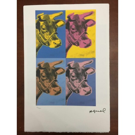 Andy Warhol Litografia cm 57x38 Leo Castelli  - GEORGES ISTRAEL EDITEUR