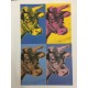 Andy Warhol Litografia cm 57x38 Leo Castelli  - GEORGES ISTRAEL EDITEUR