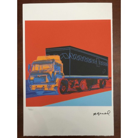 Andy Warhol Litografia cm 57x38 Leo Castelli  - GEORGES ISTRAEL EDITEUR