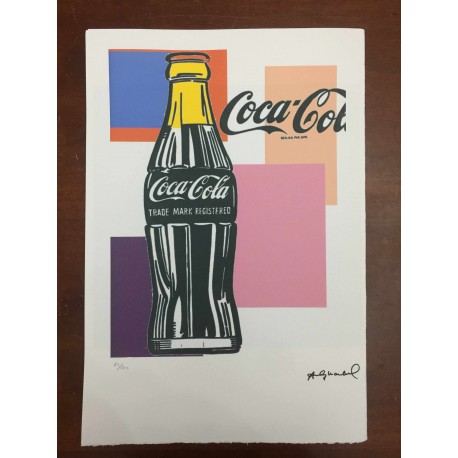 Andy Warhol Litografia cm 57x38 Leo Castelli  - GEORGES ISTRAEL EDITEUR