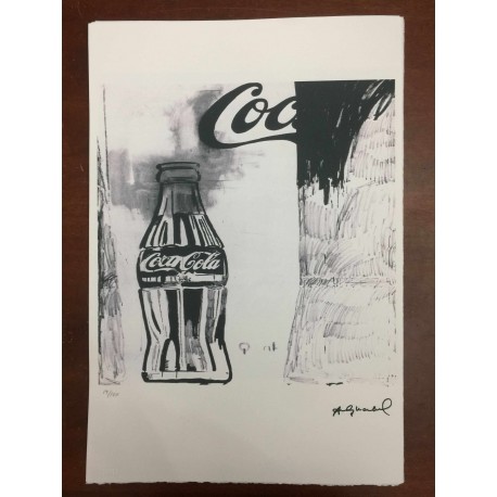 Andy Warhol Litografia cm 57x38 Leo Castelli  - GEORGES ISTRAEL EDITEUR