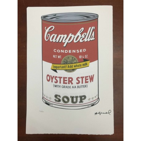 Andy Warhol Litografia cm 57x38 Leo Castelli  - GEORGES ISTRAEL EDITEUR