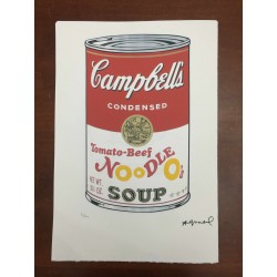 Andy Warhol Litografia cm 57x38 Leo Castelli  - GEORGES ISTRAEL EDITEUR