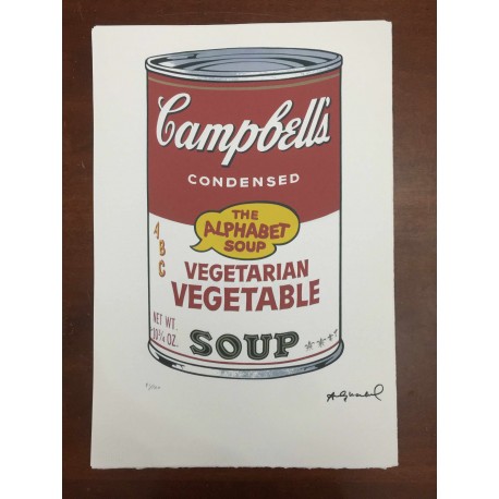 Andy Warhol Litografia cm 57x38 Leo Castelli  - GEORGES ISTRAEL EDITEUR