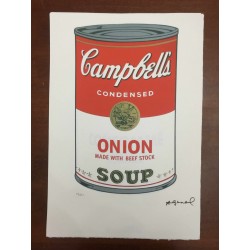 Andy Warhol Litografia cm 57x38 Leo Castelli  - GEORGES ISTRAEL EDITEUR