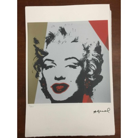 Andy Warhol Litografia cm 57x38 Leo Castelli  - GEORGES ISTRAEL EDITEUR