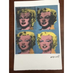 Andy Warhol Litografia cm 57x38 Leo Castelli  - GEORGES ISTRAEL EDITEUR