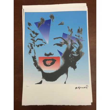 Andy Warhol Litografia cm 57x38 Leo Castelli  - GEORGES ISTRAEL EDITEUR