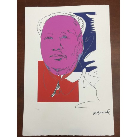 Andy Warhol Litografia cm 57x38 Leo Castelli  - GEORGES ISTRAEL EDITEUR