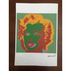 Andy Warhol Litografia cm 57x38 Leo Castelli  - GEORGES ISTRAEL EDITEUR