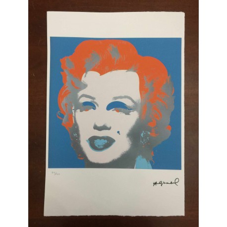 Andy Warhol Litografia cm 57x38 Leo Castelli  - GEORGES ISTRAEL EDITEUR