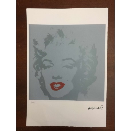 Andy Warhol Litografia cm 57x38 Leo Castelli  - GEORGES ISTRAEL EDITEUR