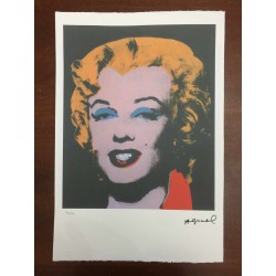 Andy Warhol Litografia cm 57x38 Leo Castelli  - GEORGES ISTRAEL EDITEUR