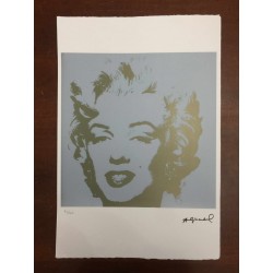 Andy Warhol Litografia cm 57x38 Leo Castelli  - GEORGES ISTRAEL EDITEUR