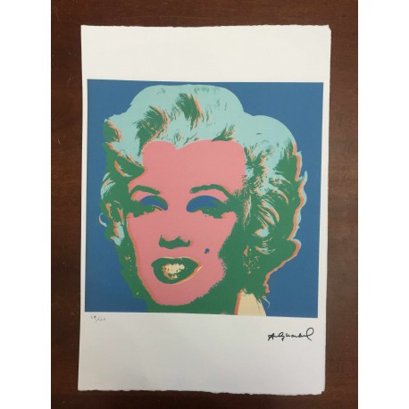 Andy Warhol Litografia cm 57x38 Leo Castelli  - GEORGES ISTRAEL EDITEUR