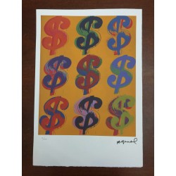 Andy Warhol Litografia cm 57x38 Leo Castelli  - GEORGES ISTRAEL EDITEUR