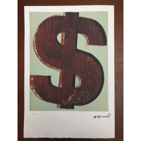 Andy Warhol Litografia cm 57x38 Leo Castelli  - GEORGES ISTRAEL EDITEUR