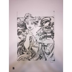 Alfons Mucha 50x70 cm