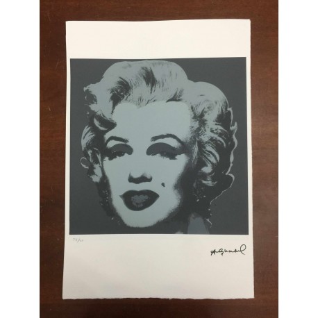 Andy Warhol Litografia cm 57x38 Leo Castelli  - GEORGES ISTRAEL EDITEUR