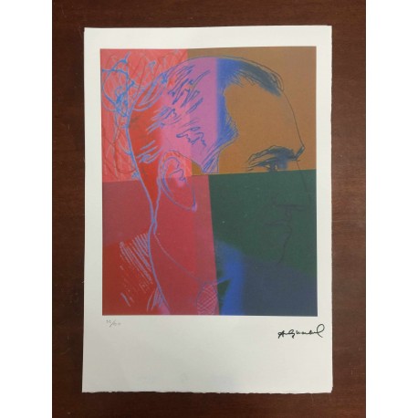 Andy Warhol Litografia cm 57x38 Leo Castelli  - GEORGES ISTRAEL EDITEUR