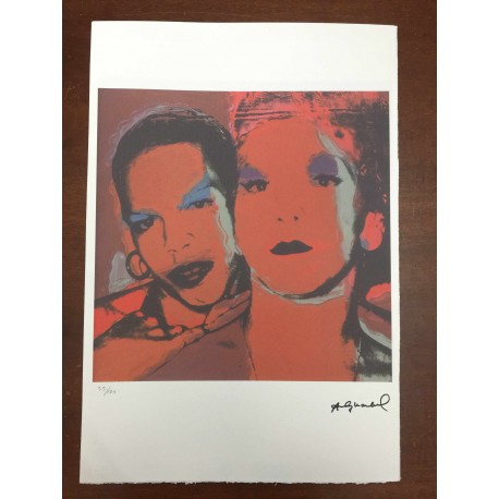 Andy Warhol Litografia cm 57x38 Leo Castelli  - GEORGES ISTRAEL EDITEUR