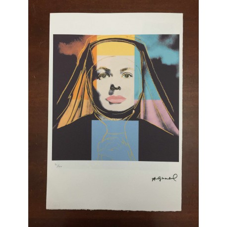 Andy Warhol Litografia cm 57x38 Leo Castelli  - GEORGES ISTRAEL EDITEUR