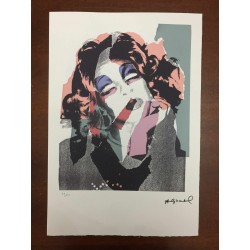 Andy Warhol Litografia cm 57x38 Leo Castelli  - GEORGES ISTRAEL EDITEUR