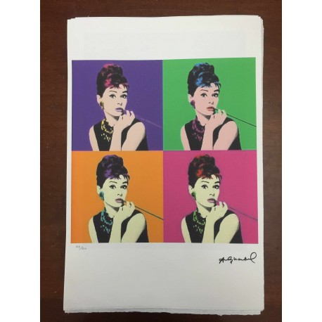 Andy Warhol Litografia cm 57x38 Leo Castelli  - GEORGES ISTRAEL EDITEUR