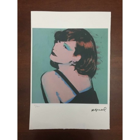 Andy Warhol Litografia cm 57x38 Leo Castelli  - GEORGES ISTRAEL EDITEUR