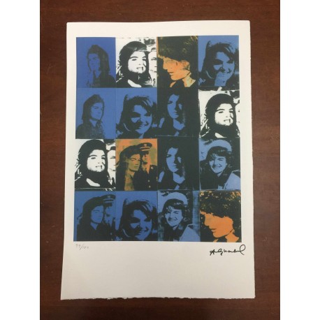 Andy Warhol Litografia cm 57x38 Leo Castelli  - GEORGES ISTRAEL EDITEUR