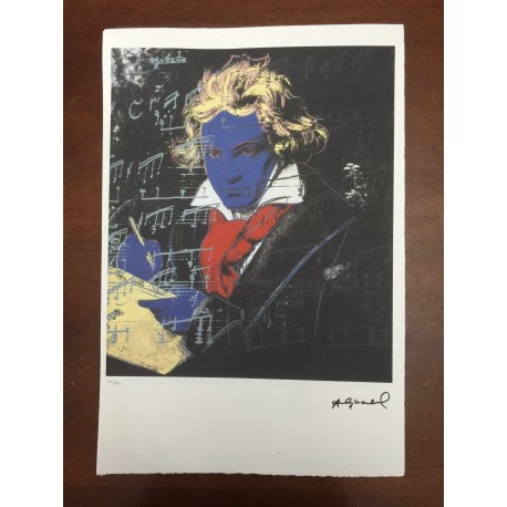 Andy Warhol Litografia cm 57x38 Leo Castelli  - GEORGES ISTRAEL EDITEUR