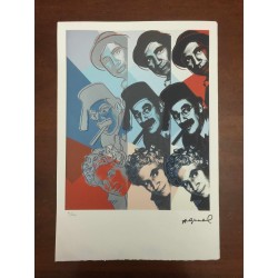 Andy Warhol Litografia cm 57x38 Leo Castelli  - GEORGES ISTRAEL EDITEUR