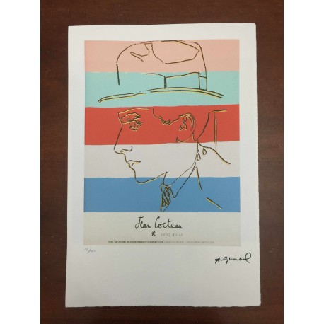 Andy Warhol Litografia cm 57x38 Leo Castelli  - GEORGES ISTRAEL EDITEUR