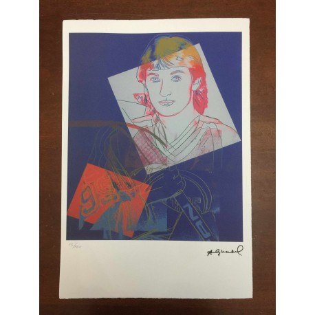 Andy Warhol Litografia cm 57x38 Leo Castelli  - GEORGES ISTRAEL EDITEUR