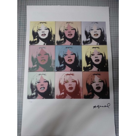 Andy Warhol Litografia cm 57x38 Leo Castelli  - GEORGES ISTRAEL EDITEUR