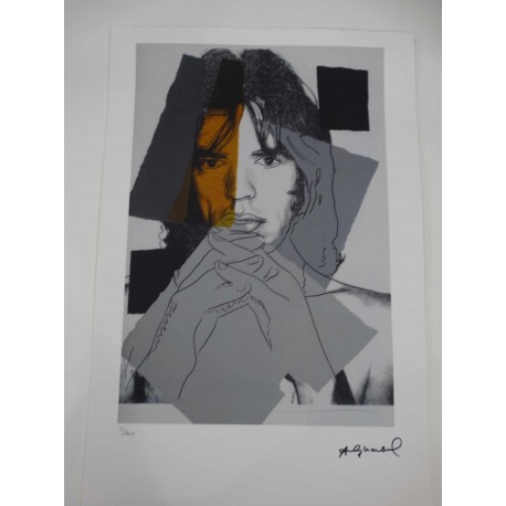 Andy Warhol Litografia cm 57x38 Leo Castelli  - GEORGES ISTRAEL EDITEUR