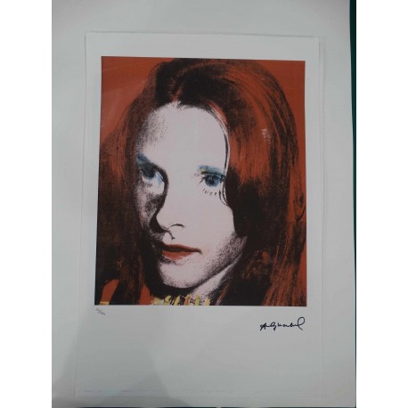 Andy Warhol Litografia cm 57x38 Leo Castelli  - GEORGES ISTRAEL EDITEUR