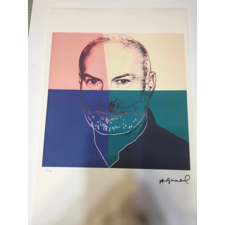 Andy Warhol Litografia cm 57x38 Leo Castelli  - GEORGES ISTRAEL EDITEUR