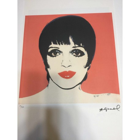 Andy Warhol Litografia cm 57x38 Leo Castelli  - GEORGES ISTRAEL EDITEUR