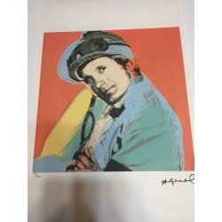 Andy Warhol Litografia cm 57x38 Leo Castelli  - GEORGES ISTRAEL EDITEUR