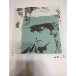 Andy Warhol Litografia cm 57x38 Leo Castelli  - GEORGES ISTRAEL EDITEUR