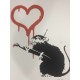 Banksy 50x70 cm edizione POW - Banksy  con certificato