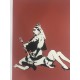 Banksy 50x70 cm edizione POW - Banksy  con certificato