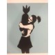 Banksy 50x70 cm edizione POW - Banksy  con certificato