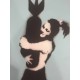 Banksy 50x70 cm edizione POW - Banksy  con certificato