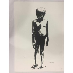 Banksy 50x70 cm edizione POW - Banksy  con certificato