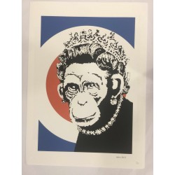 Banksy 50x70 cm edizione POW - Banksy  con certificato