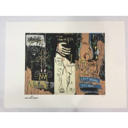 Jean-Michel Basquiat Litografia 50x70 cm edizione Rupert Jasen Smith