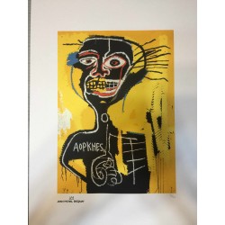 Jean-Michel Basquiat Litografia 50x70 cm edizione Rupert Jasen Smith